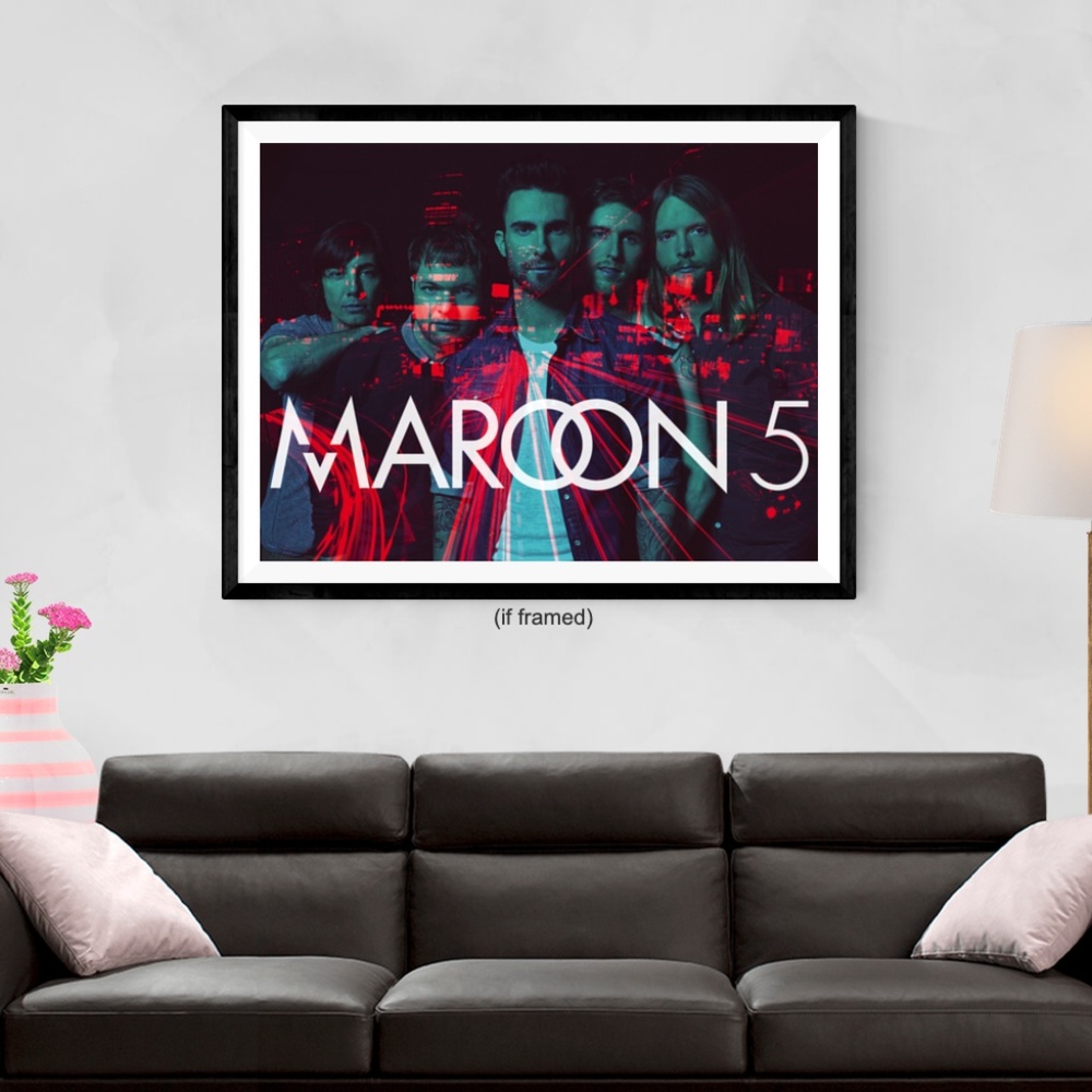 Maroon 5 Poster Music Art Print (24x18)